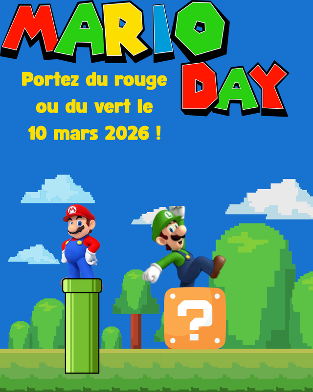 French- Mario and Luigi Brothers in Mario World