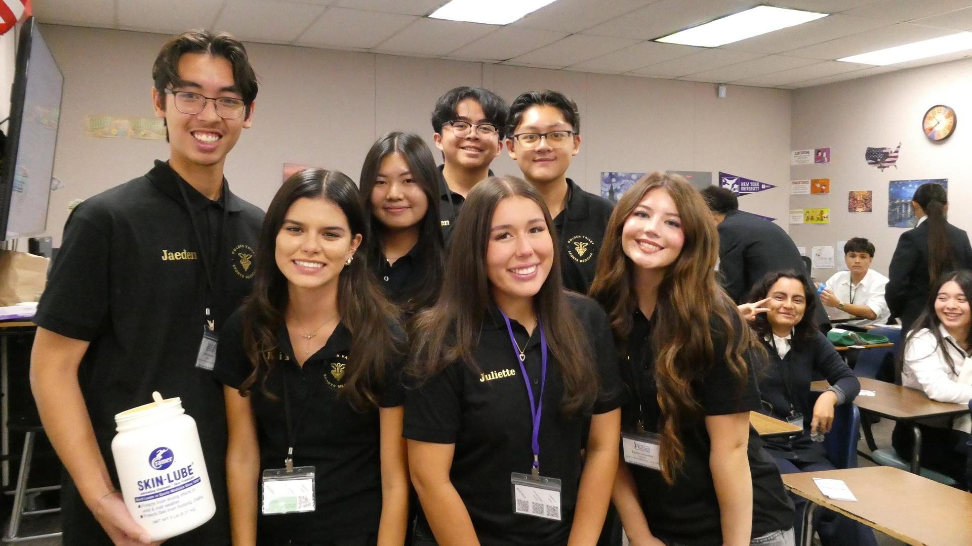 HOSA CHAPTER MEMBERS AT THE Cal-HOSA Fall Leadership Conference