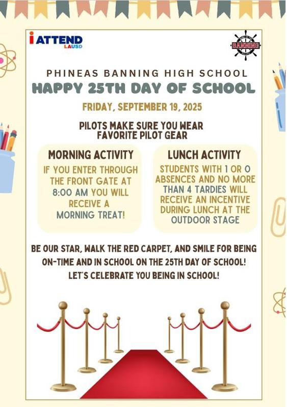 25th Day of School Celebration - September 19, 2025 Featured Photo
