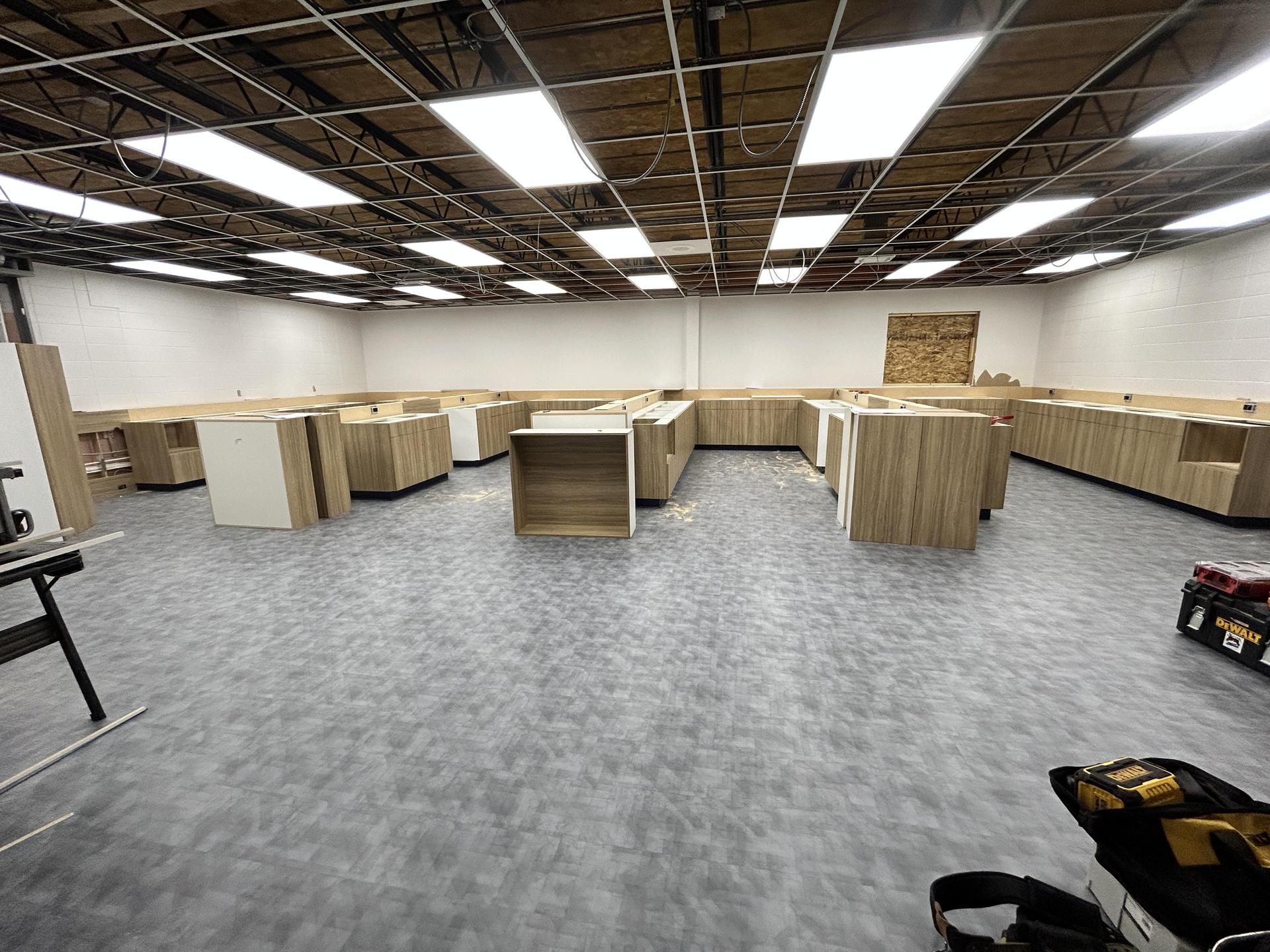 foods room reno week 7