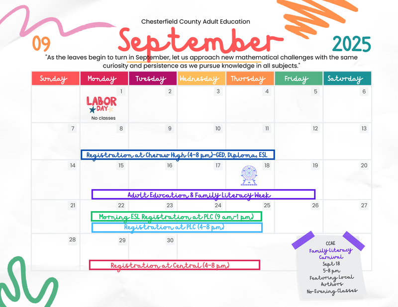 September 2025 Calendar