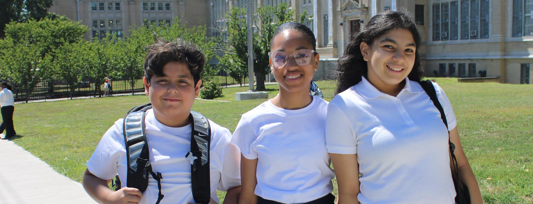 6th grade cadets during orientation week