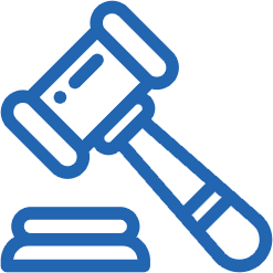 Icon of a gavel