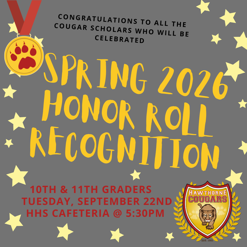 10 & 11 Honor Roll S2 2026