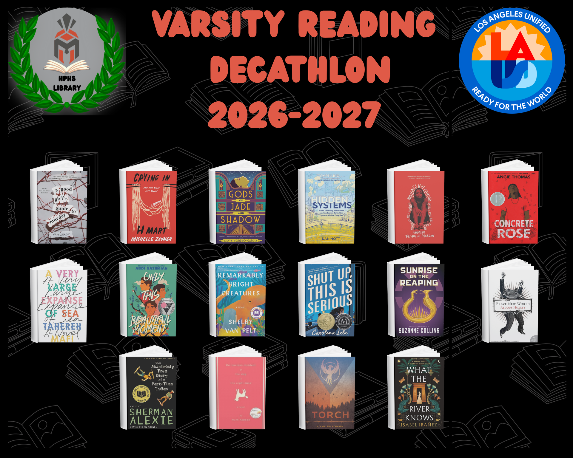 VRD 2026-2027 Booklist Poster