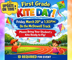 1st Grade Kite Day