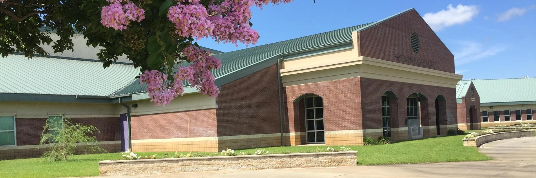 front of mhs building