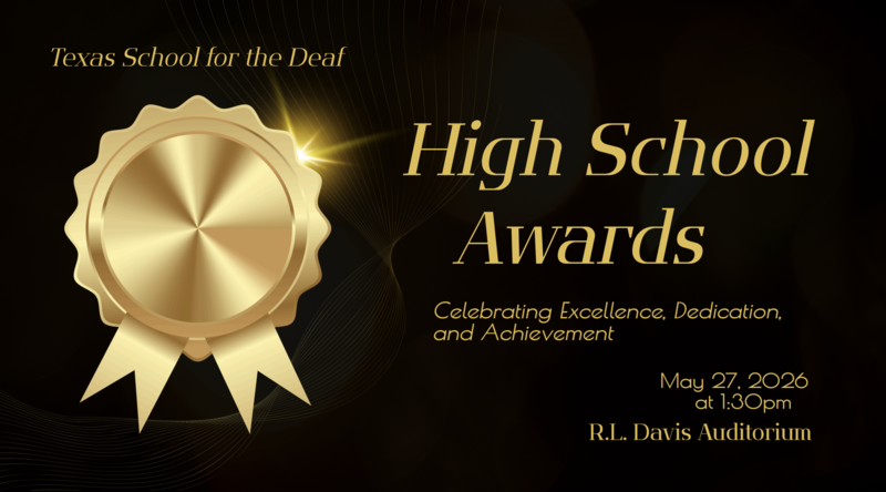 High School Awards Ceremony Announcement