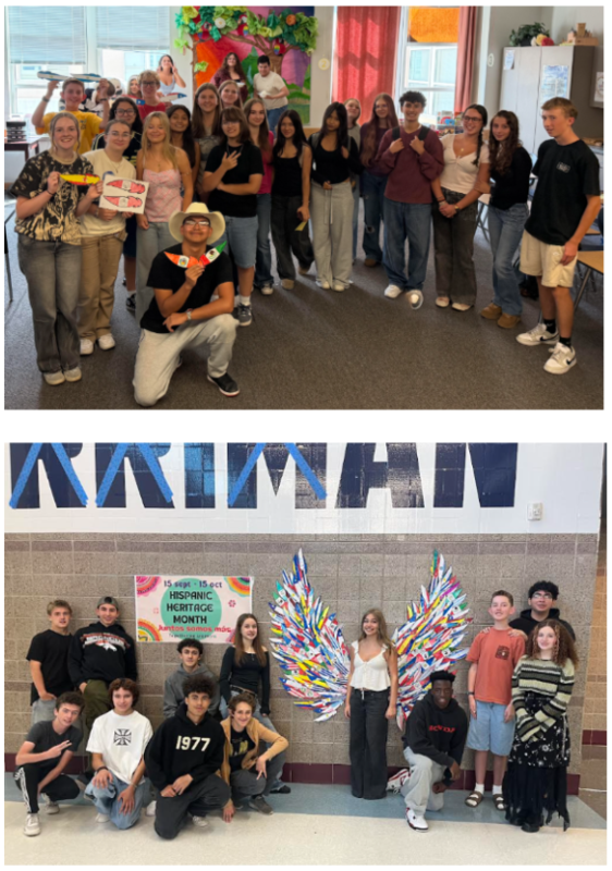 HHS Students celebrate Hispanic Heritage Month