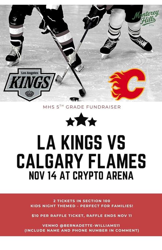5th Grade Fundraiser - Opportunity Drawing - 2 Hockey Game Tickets Featured Photo