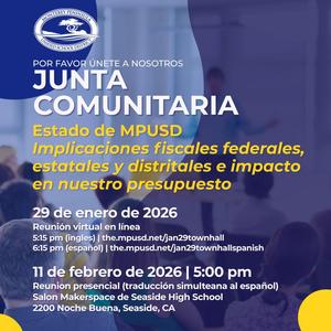 Town Hall January 29, 2026 and February 11, 2026