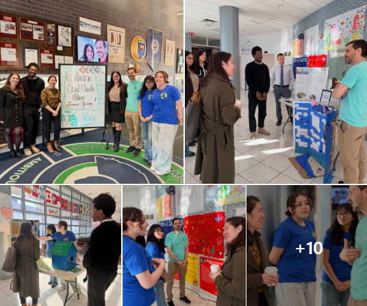 NYC Chief Climate Officer Louise Yeung Visits Maspeth High School