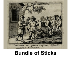 Bundle of sticks