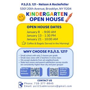 Open House Flyer with Dates