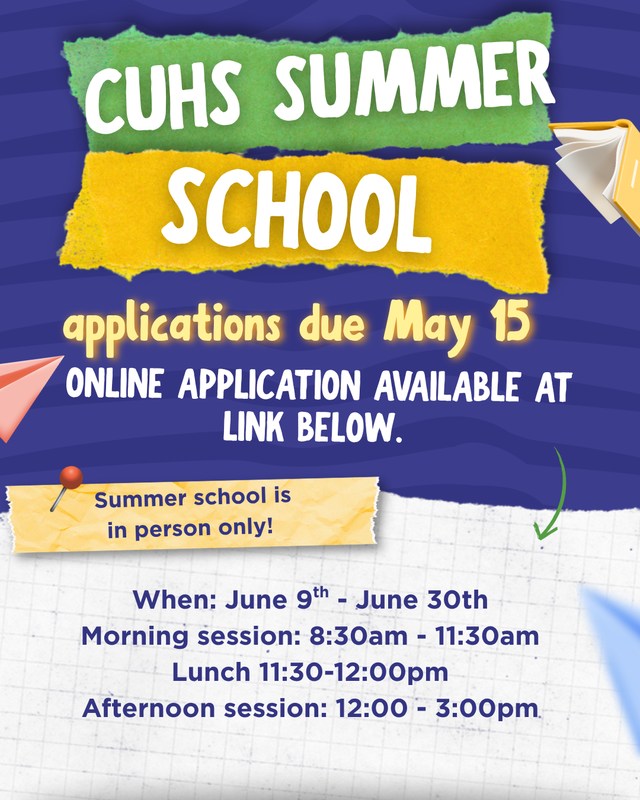 Summer School Information