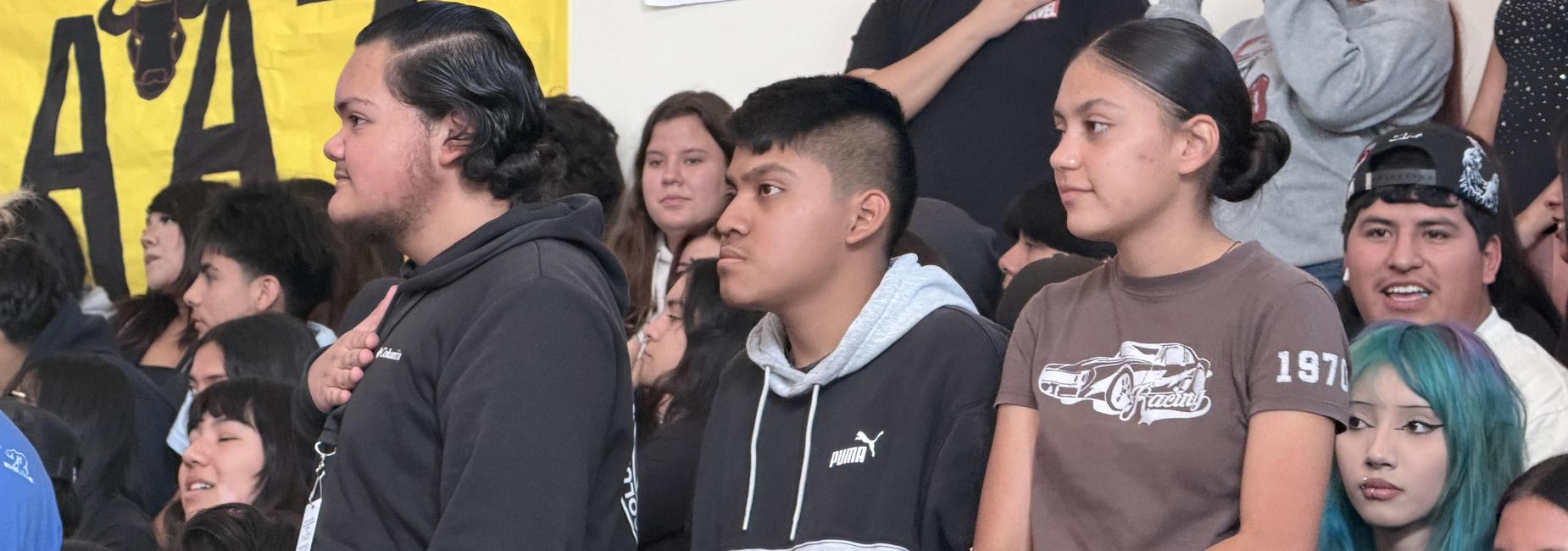 HAAT Students @ Fall Sports Pep Rally 2025