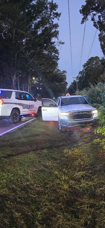Stolen vehicle pursuit.