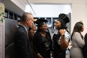 Ribbon Cutting Conversation