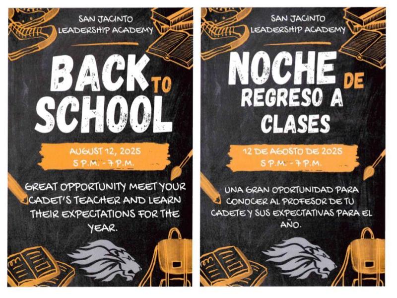 back to school
