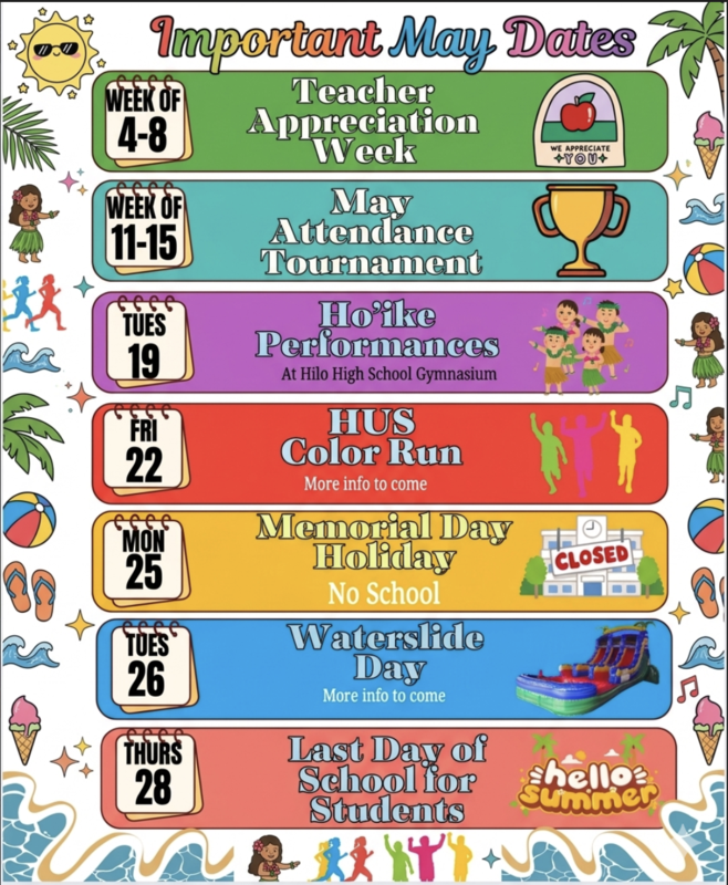 Important May Dates Featured Photo