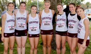 Davenport High School Girls Cross Country Team 2025-2026