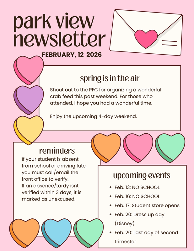 weekly newsletter