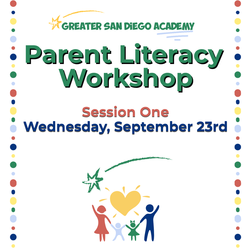 Info graphic with details of parent workshop