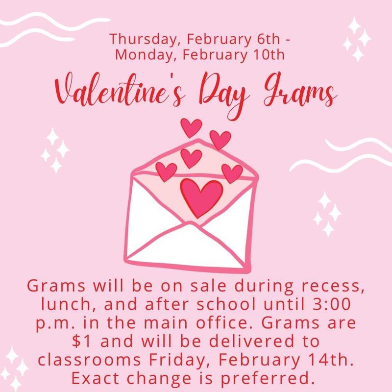 Valentines Grams Flyer