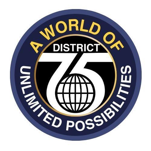 District 75 Logo