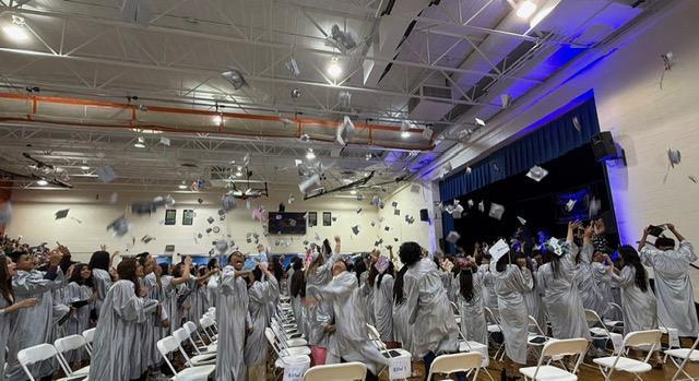 Students Celebrating