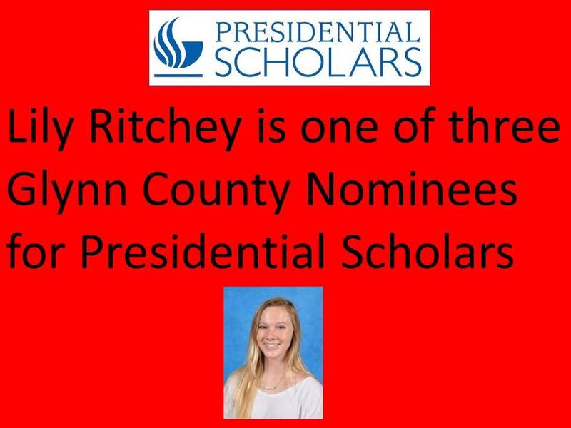 Lily Ritchey Named Nominee for Presidential Scholar Featured Photo