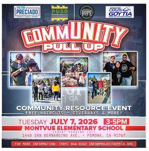community pull-up flyer