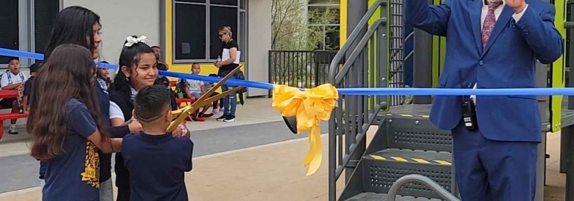 Opening of new portion of school.