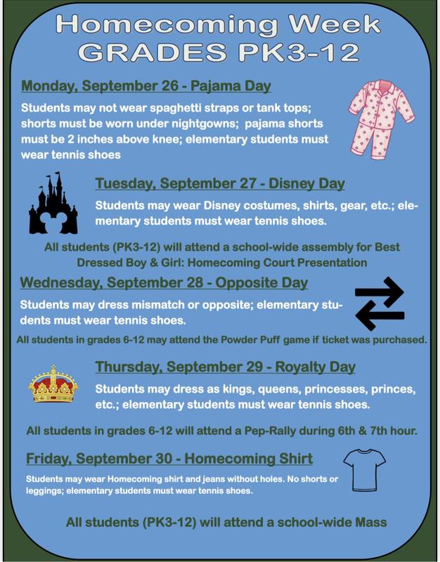 Homecoming Week Dress Days Featured Photo
