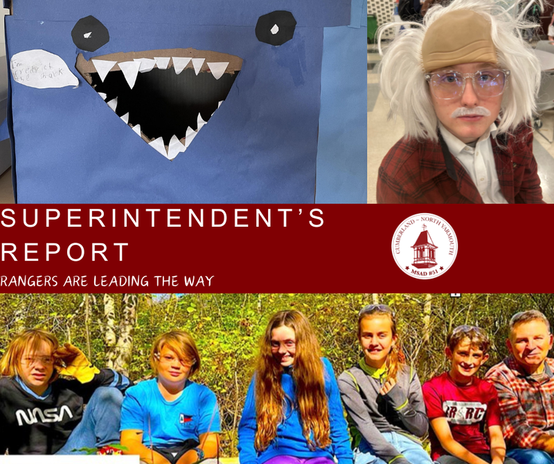 Superintendent's report cover photo