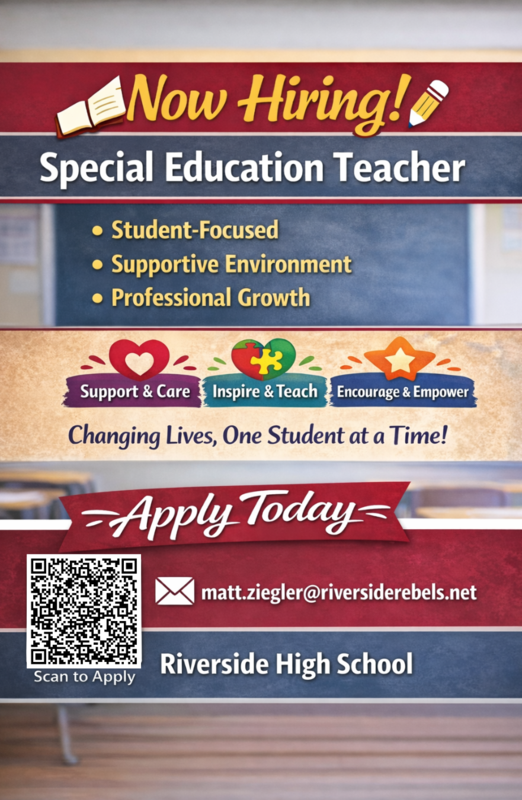 Now Hiring Special Education Teacher Featured Photo