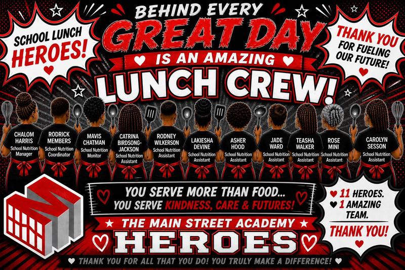 TMSA Celebrates School Lunch Hero Day and Honors Dedicated Nutrition Team