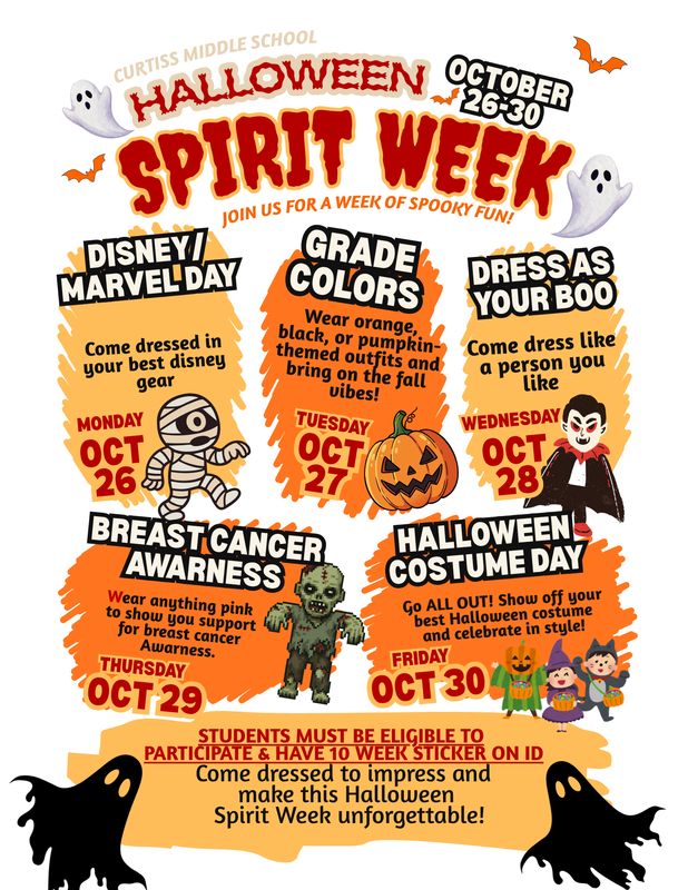 Halloween Spirit Week