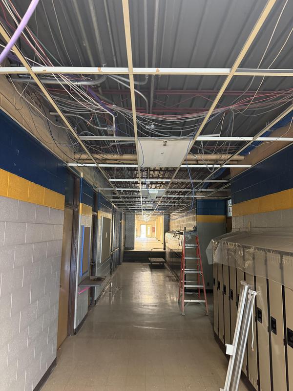 hallway construction