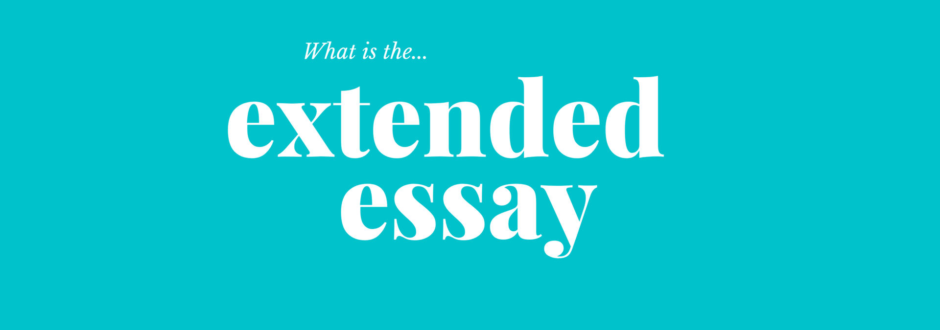 biology extended essay guide