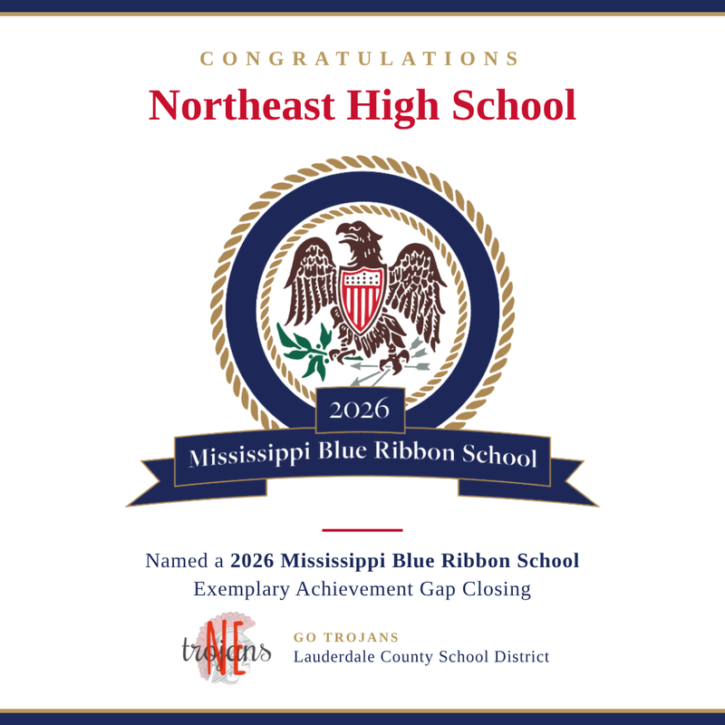 Northeast High School Blue Ribbon School Honor