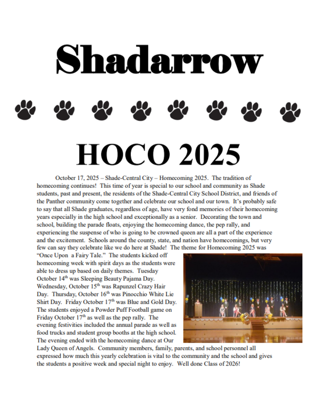 Shadarrow 10/27 Edition