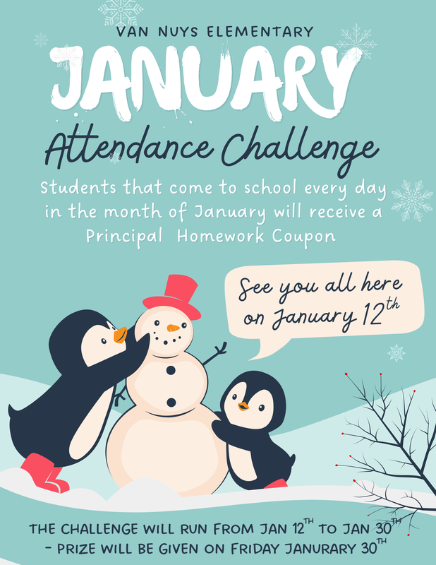 January Attendance Challenge