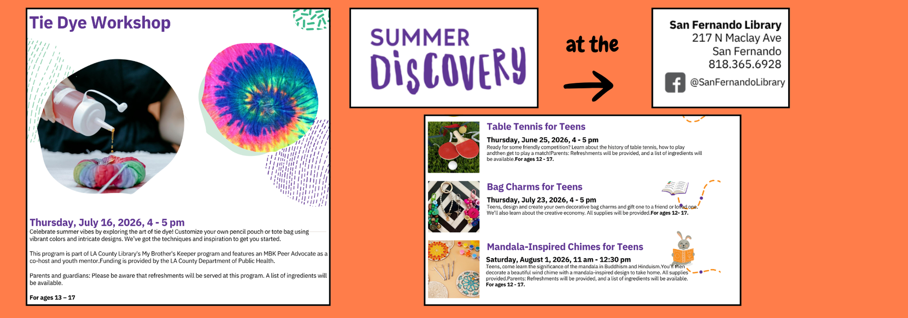 Summer of Discovery at the San Fernando Library