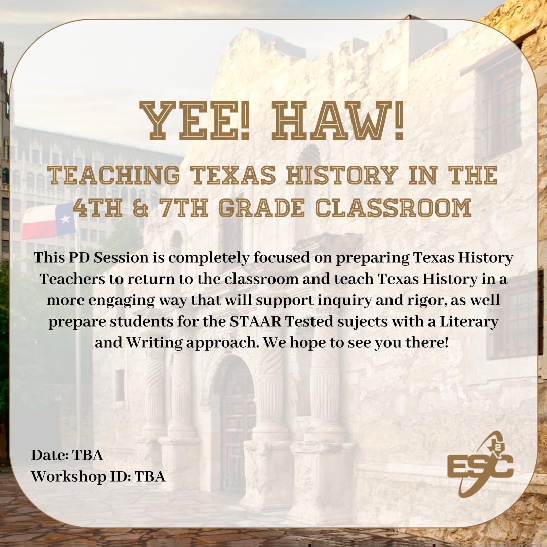 Build Your Own Workshop – Social Studies – Education Service Center ...