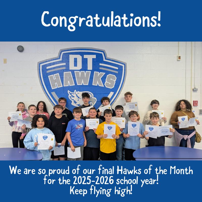 Hawks of the Month