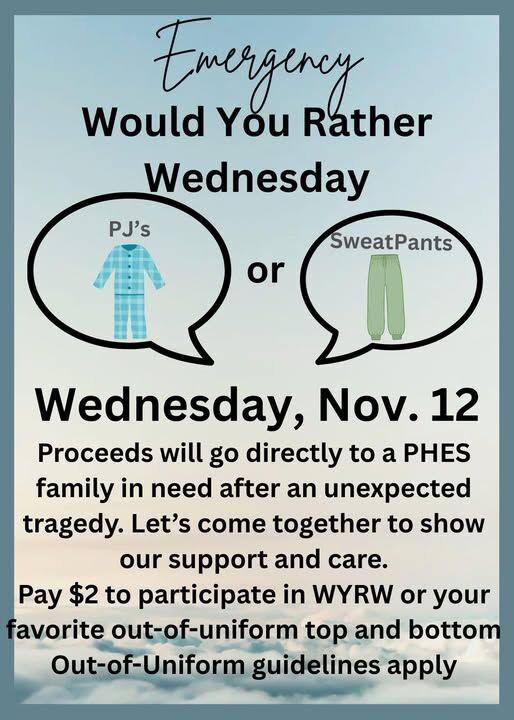 Emergency " Would you Rather Wednesday"