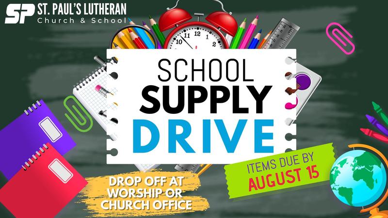 School Supply Drive Featured Photo