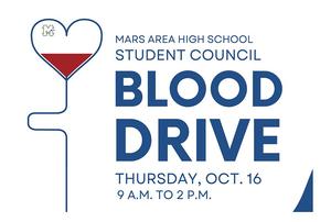 Mars Area High School Blood Drive