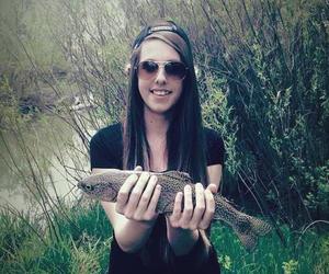 Megan Aragon holding a fish